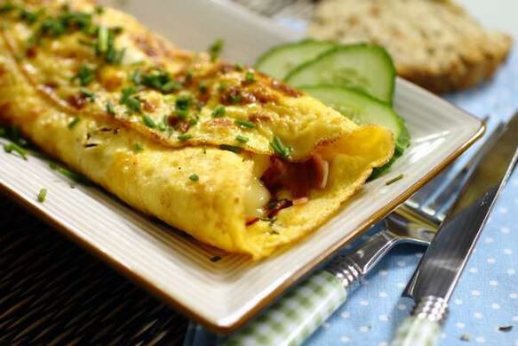 Frittata bavarese